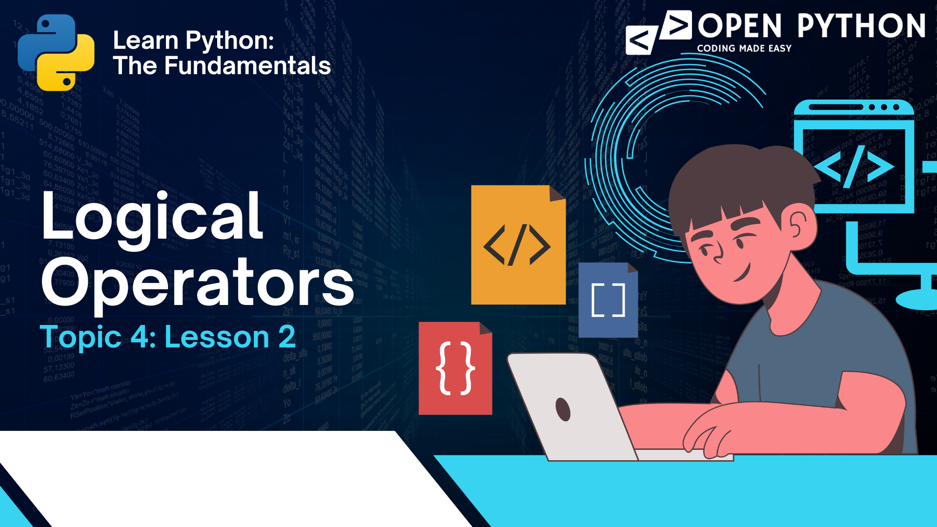 Logical Operators - OpenPython